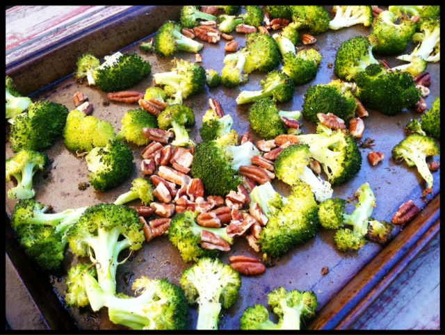 Image result for broccoli with pecans