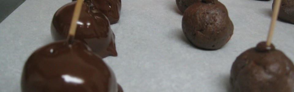 Chocolate cake balls with sea salt – Vegan and gluten free!