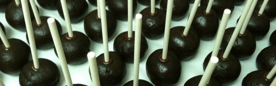 400 Cake Balls for The Pink Party!
