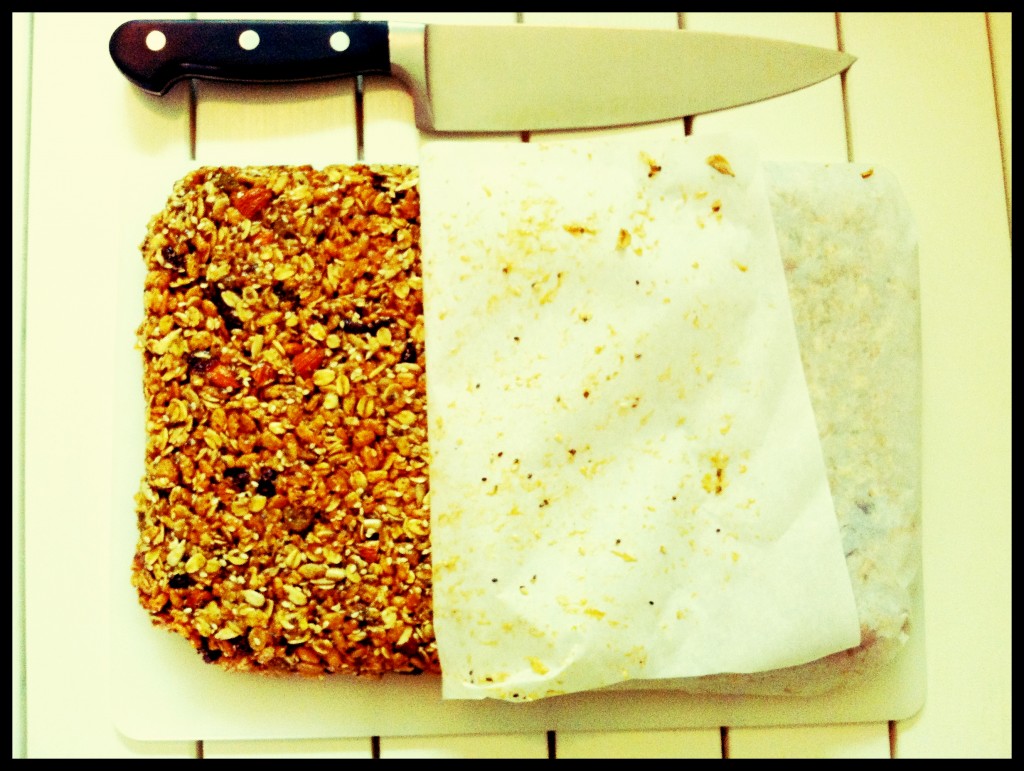 GF Chia Seeds Meet Homemade Granola Bars