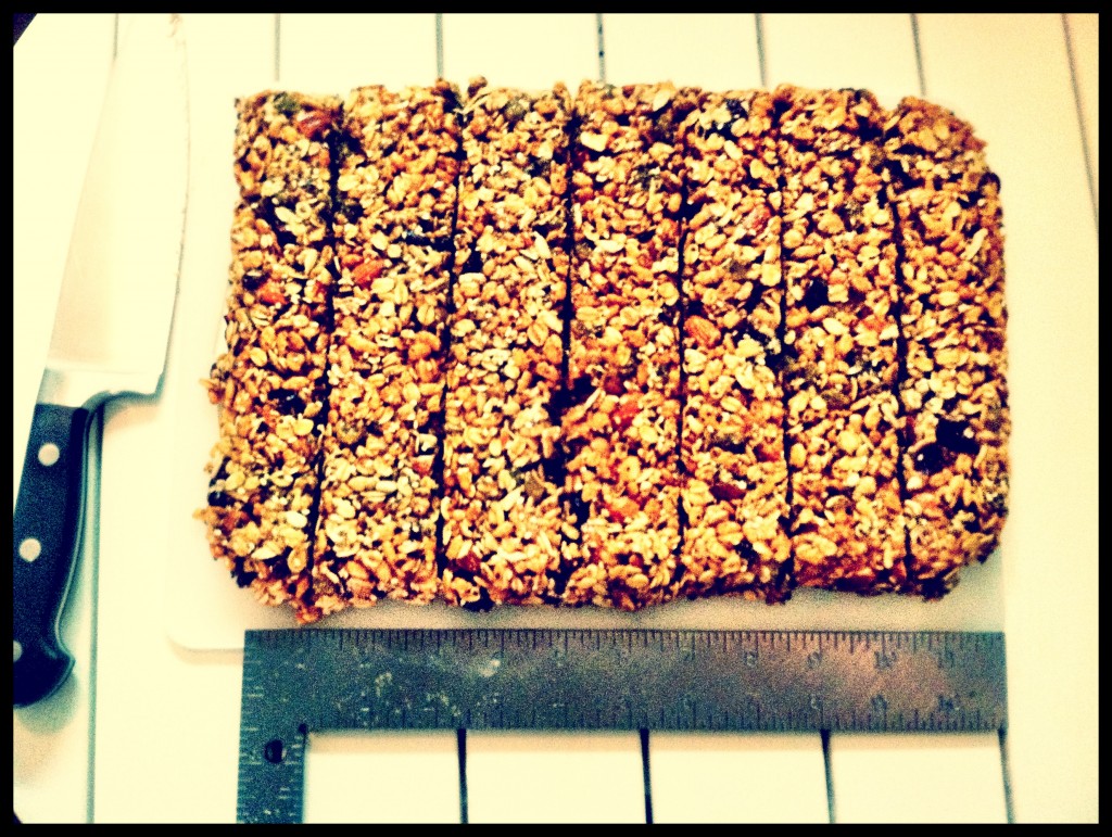GF Chia Seeds Meet Homemade Granola Bars