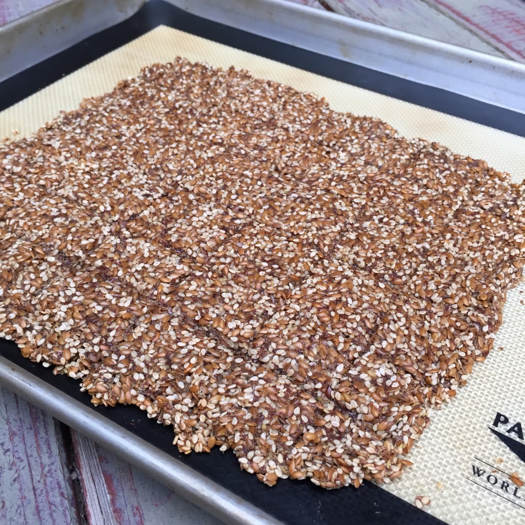 Chia Flax Sesame Seed Crackers